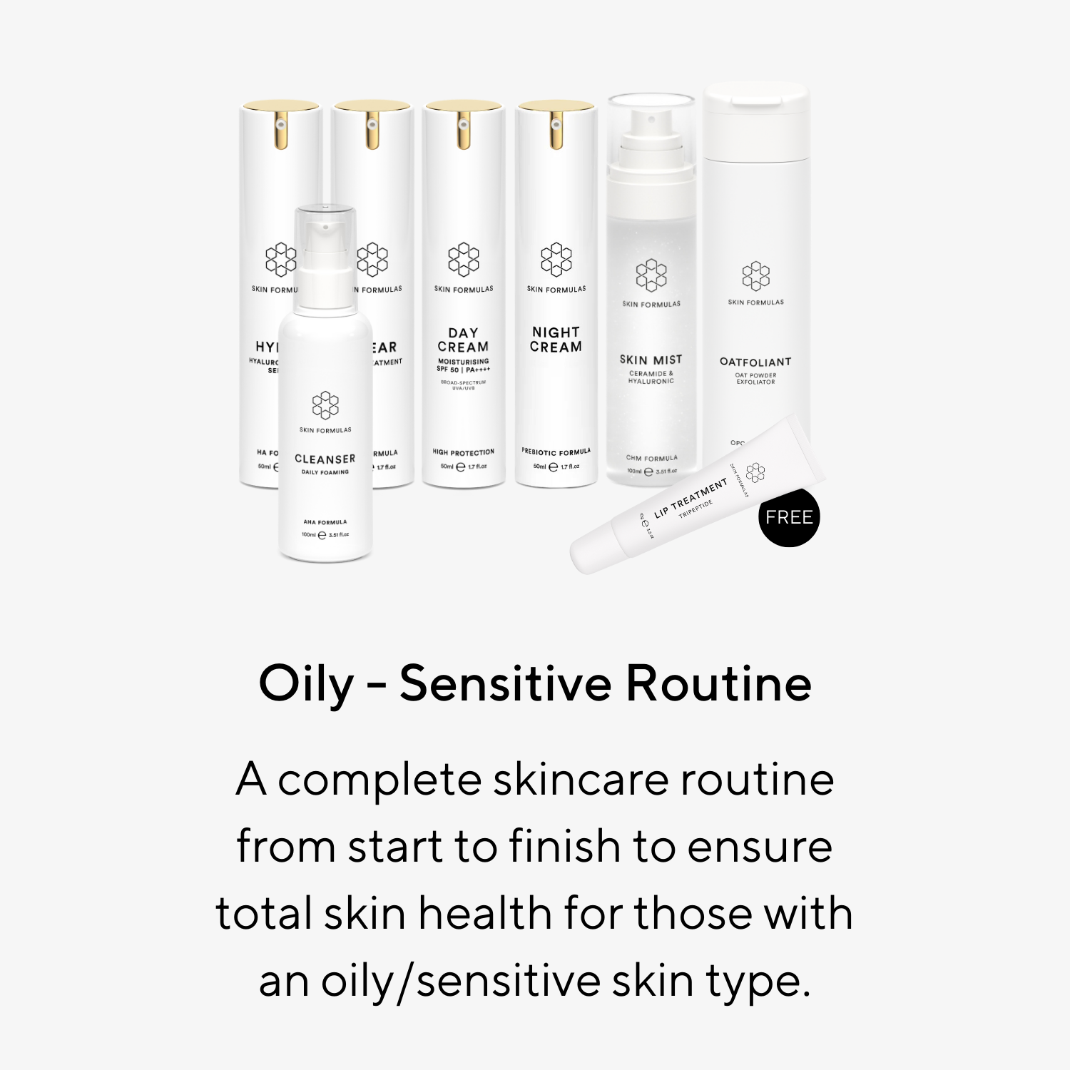 Oily - Sensitive Routine