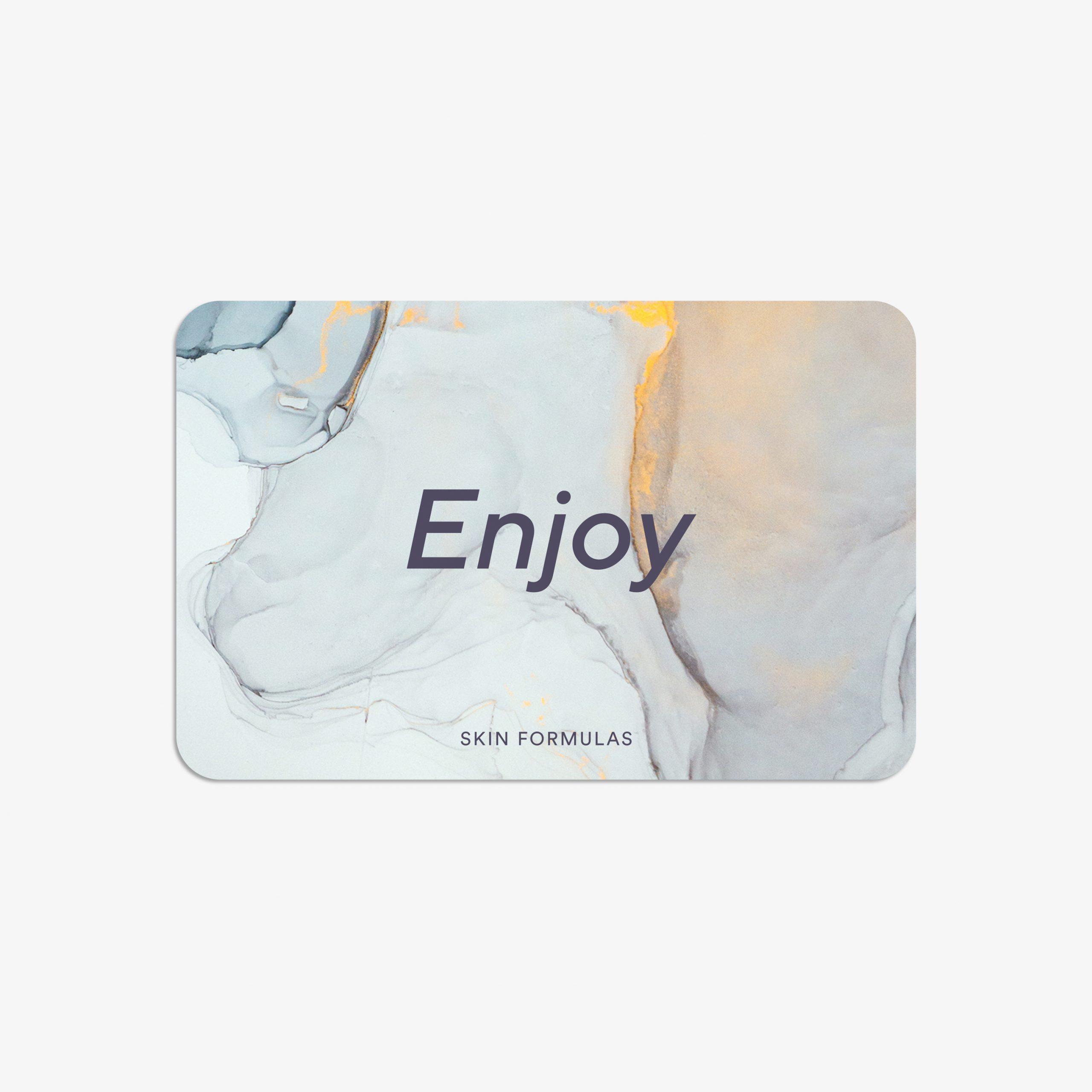 Enjoy - E Gift Card · €10 - €200 - The perfect gift made simple