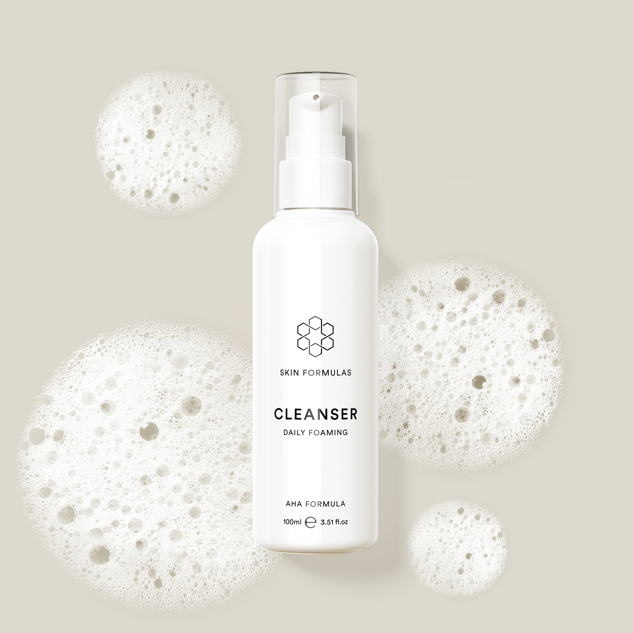 Cleanser · Daily Foaming – AHA Formula - 100ml