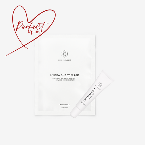 Lip Treatment + Hydra Sheet Mask Perfect Pair