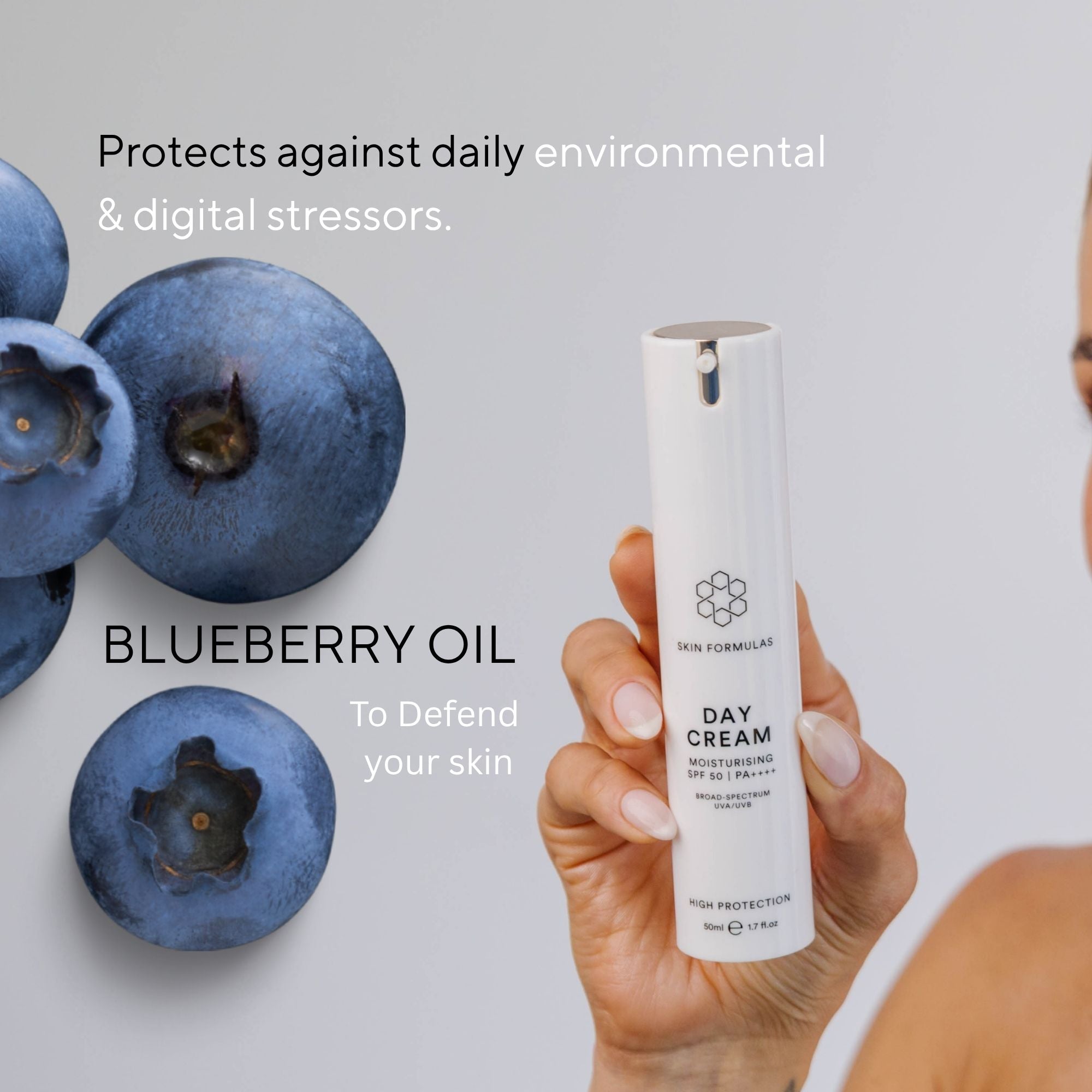 Day Cream Moisturiser – SPF 50