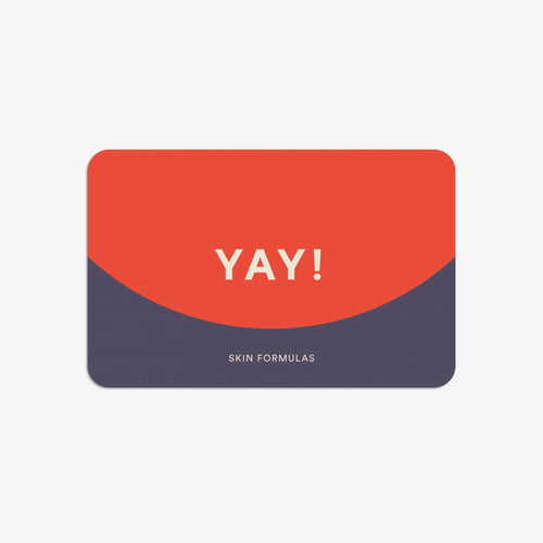 Yay - E Gift Card · The perfect gift made simple